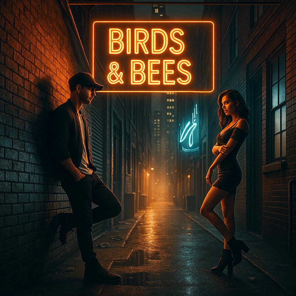 Johnny Maverick music single cover art Birds & Bees.